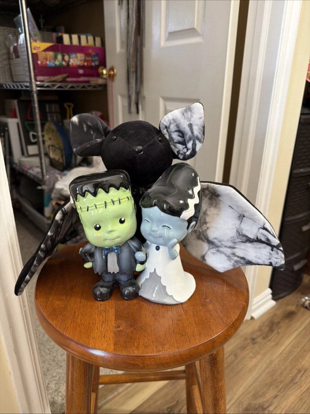 Goblin & Ghoul Frankenstein & Bride Figurine Zombie Couple - NWOT